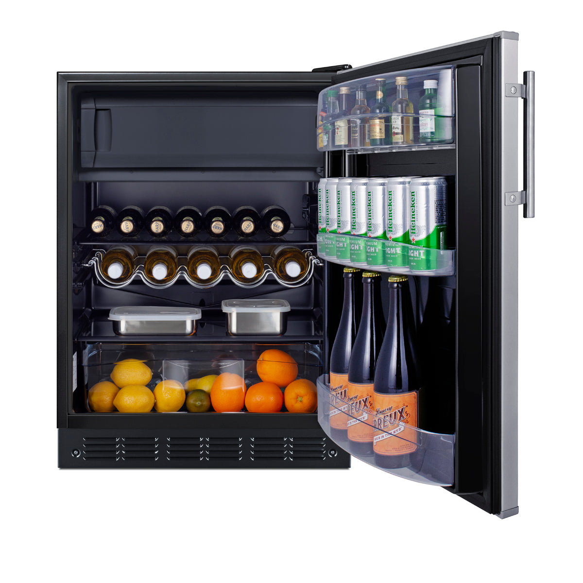 24" Wide Refrigerator-Freezer