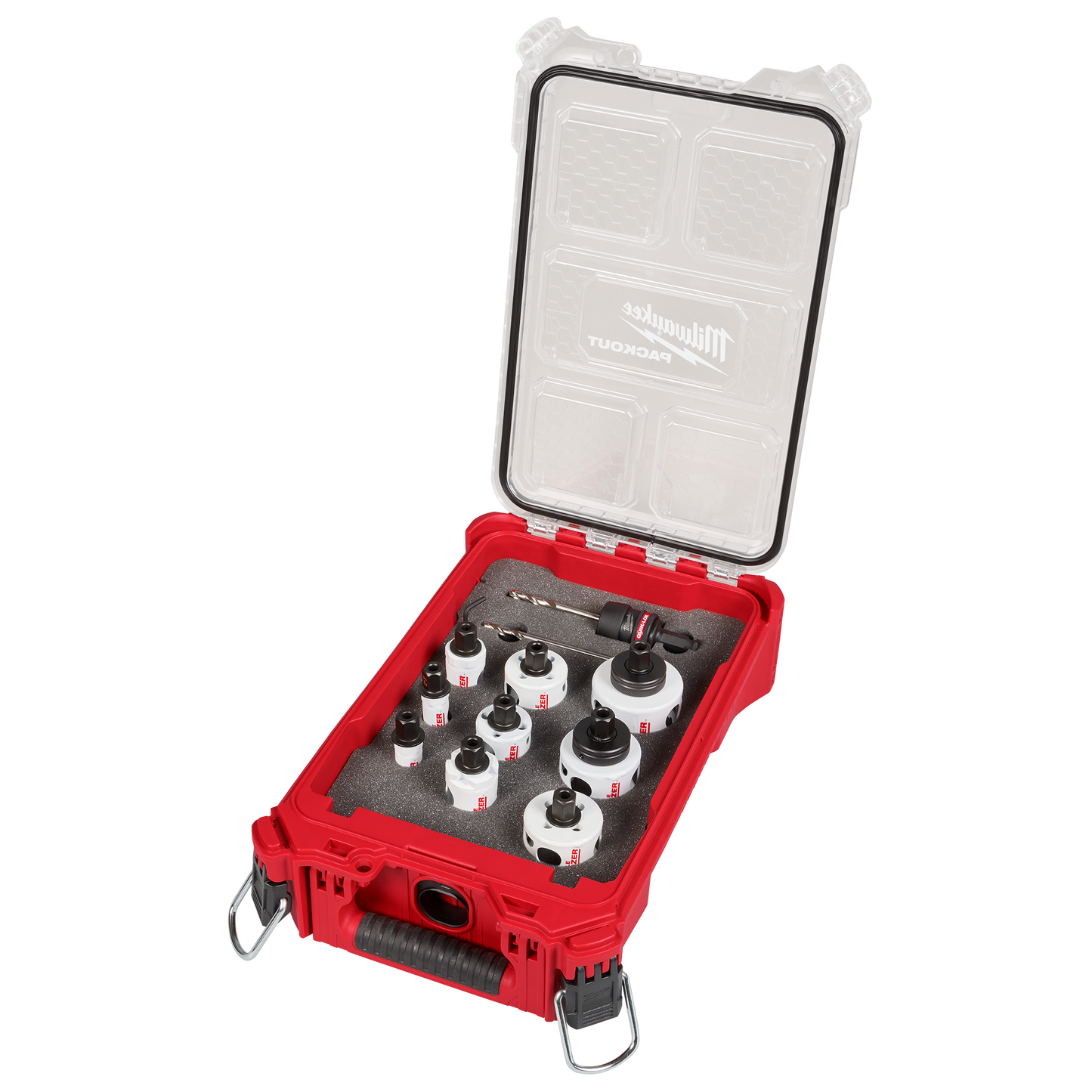 Milwaukee 12PC QUIK LOK™ HOLE DOZER™ Bi-Metal Kit with PACKOUT™ Compact Organizer