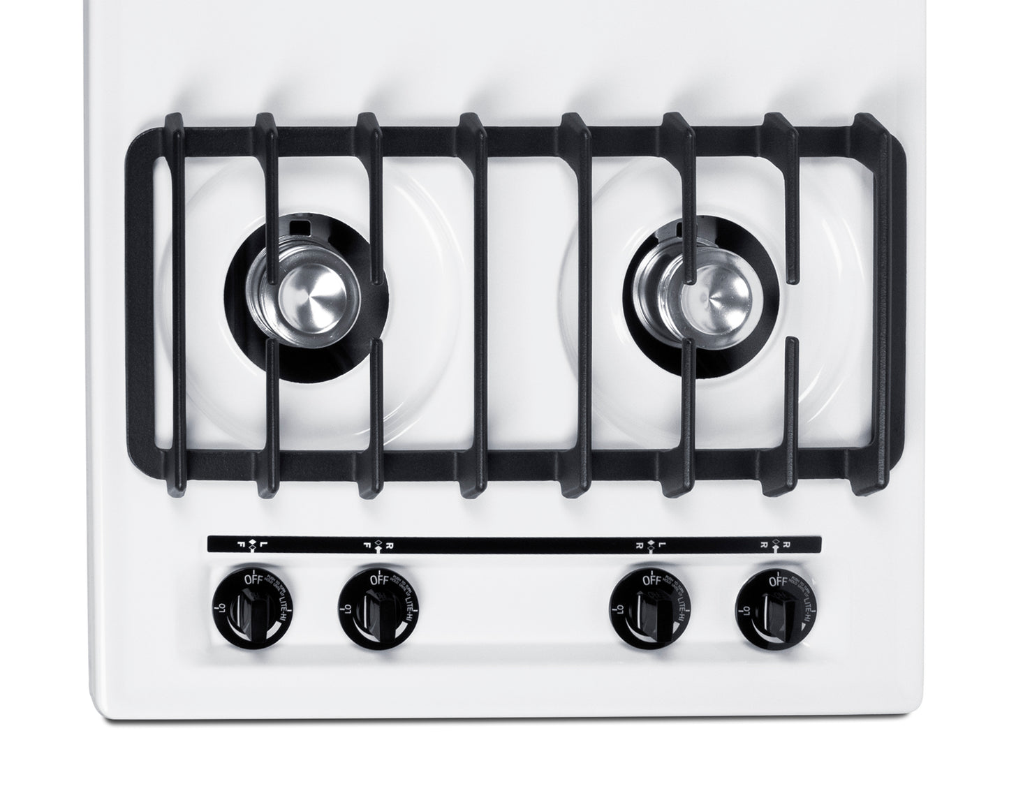 30" Wide 4-Burner Gas Cooktop, Battery Start Ignition