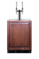 24" Wide Built-In Nitro Coffee Kegerator, ADA Compliant (Panel Not Included)