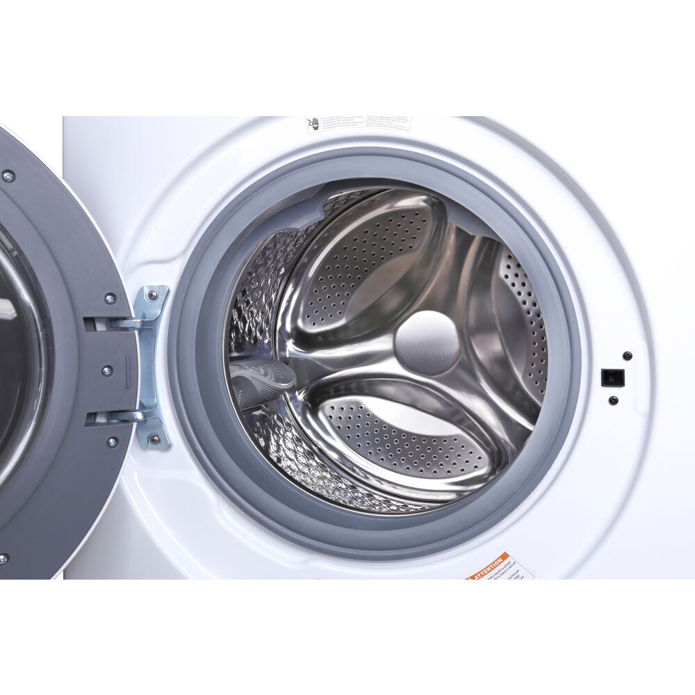 2-In-1 Laundry Combo, 16 Wash/Dry Programs, Digital Display, SS Interior