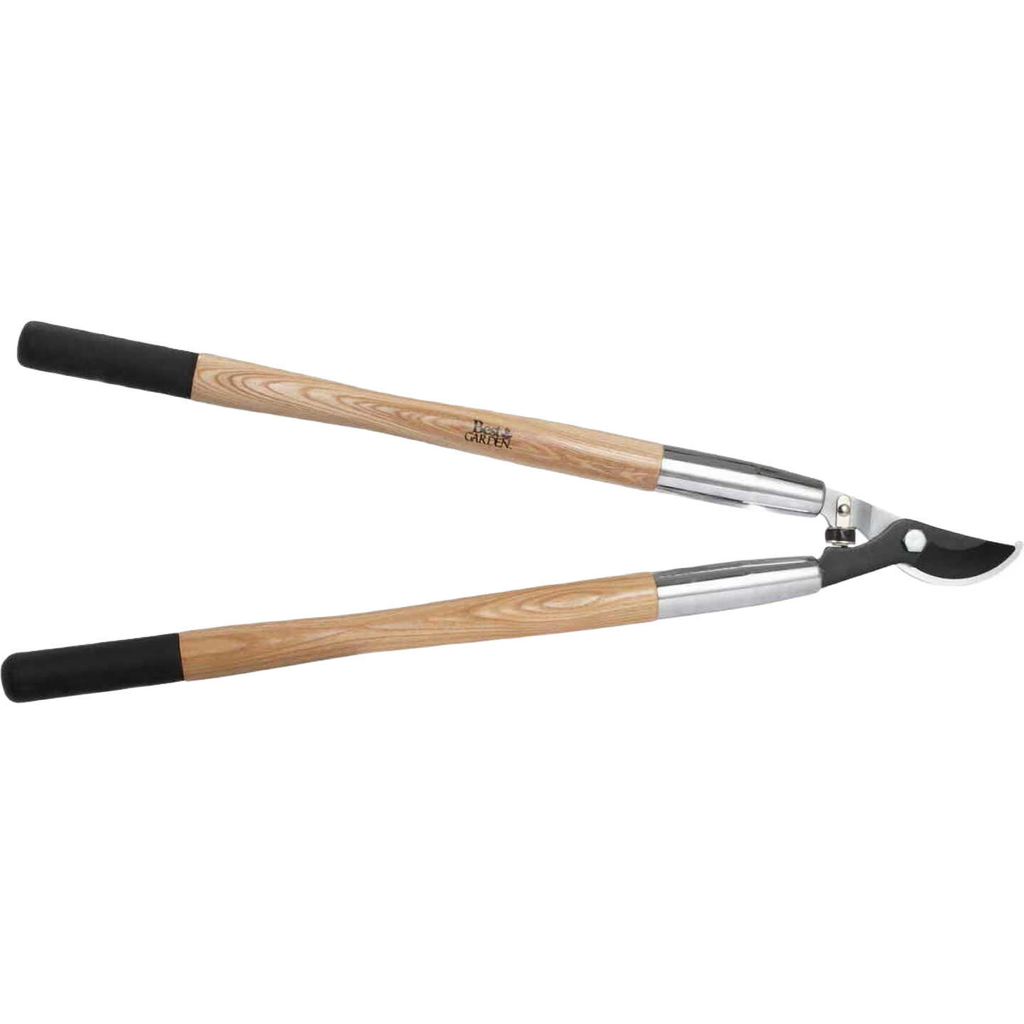 Bypass lopper with wooden handles and steel blades, part of garden tools and outdoor hand tools collections under $50