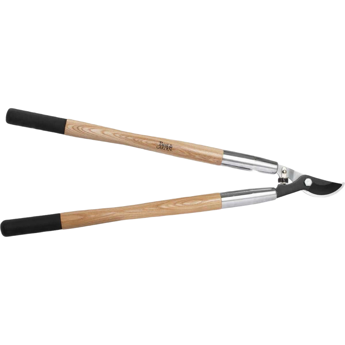 Bypass lopper with wooden handles and steel blades, part of garden tools and outdoor hand tools collections under $50