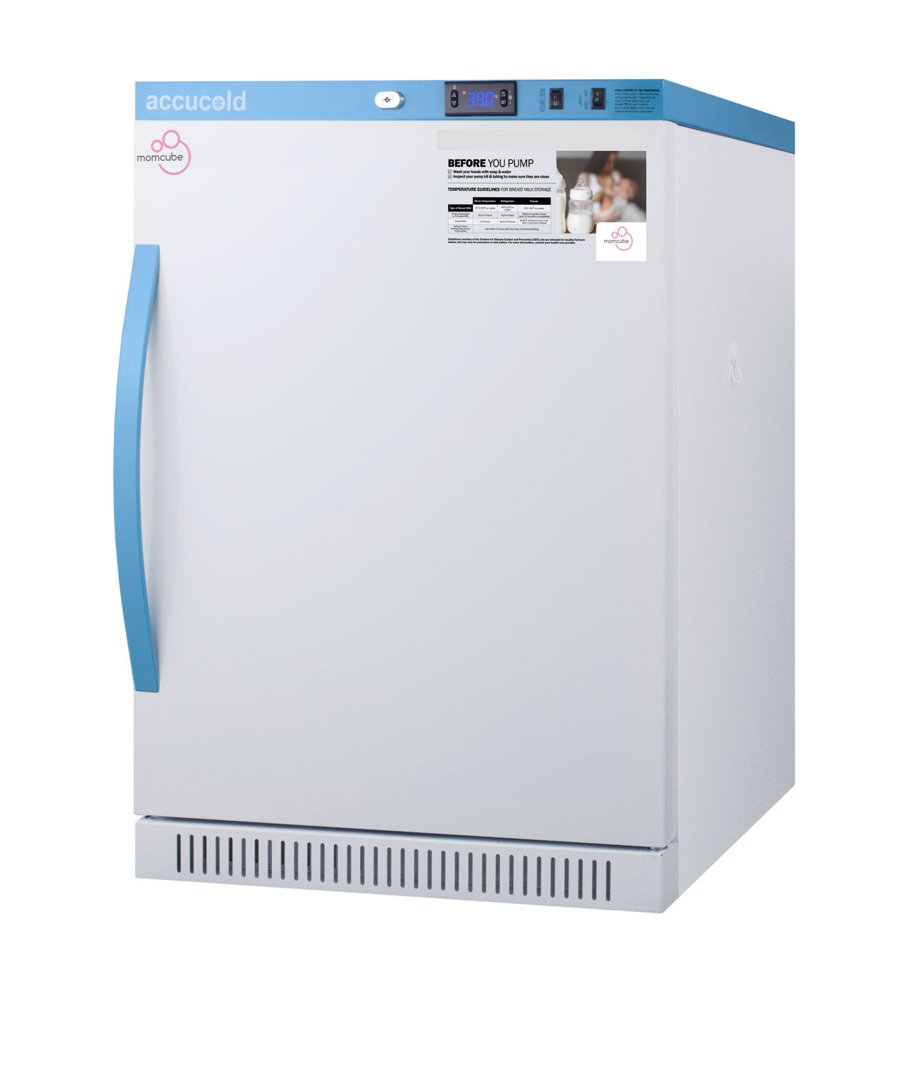 6 Cu.Ft. MOMCUBE® Breast Milk Refrigerator, ADA Height