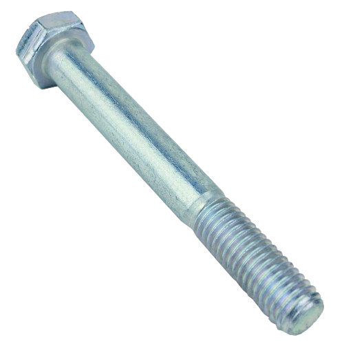 Metal hex head screw with threaded shaft for John Deere parts and hardware in home improvement collections under $50