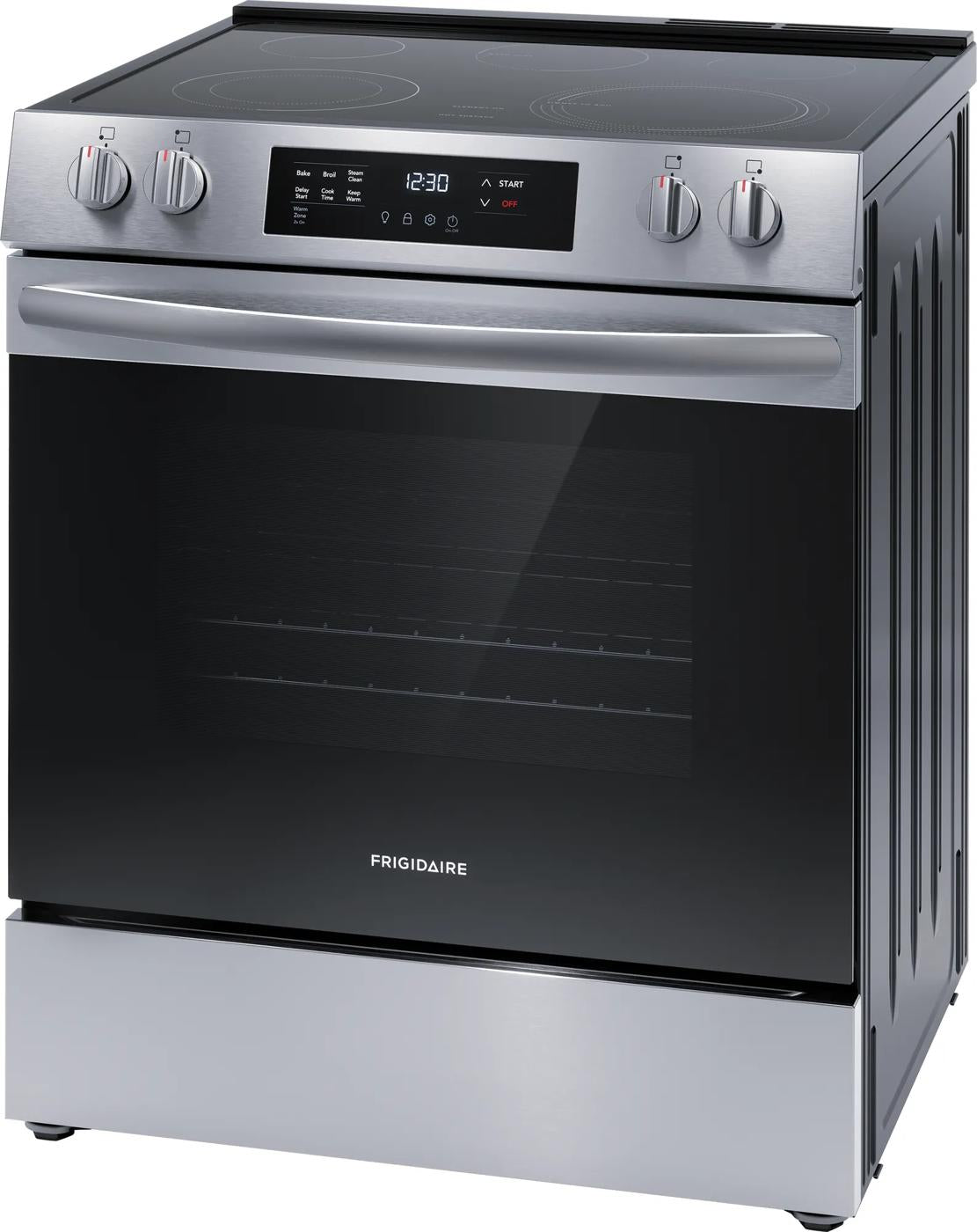 30" Front Control Electric Range