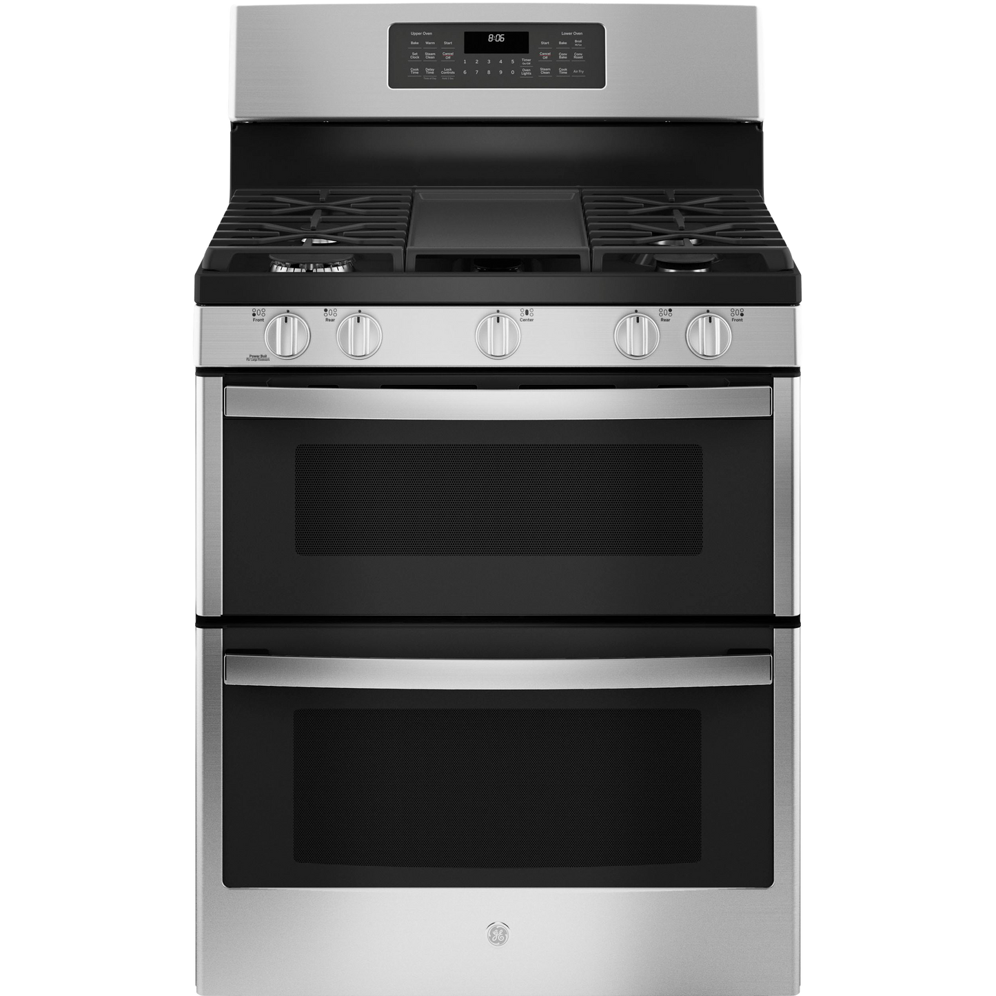 GE 30" Free-Standing Gas Double Oven Convection Range