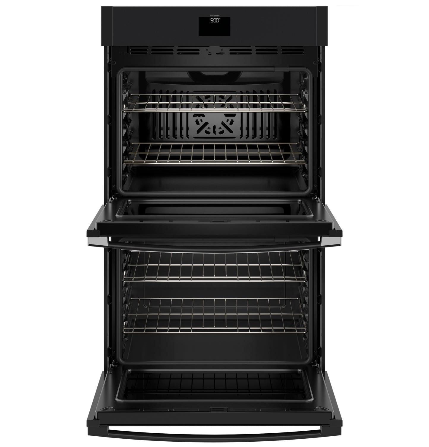 GE® 30" Smart Built-In Self-Clean Convection Double Wall Oven with No Preheat Air Fry
