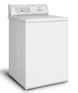 White commercial top load washer with electronic controls from washers and appliances collection
