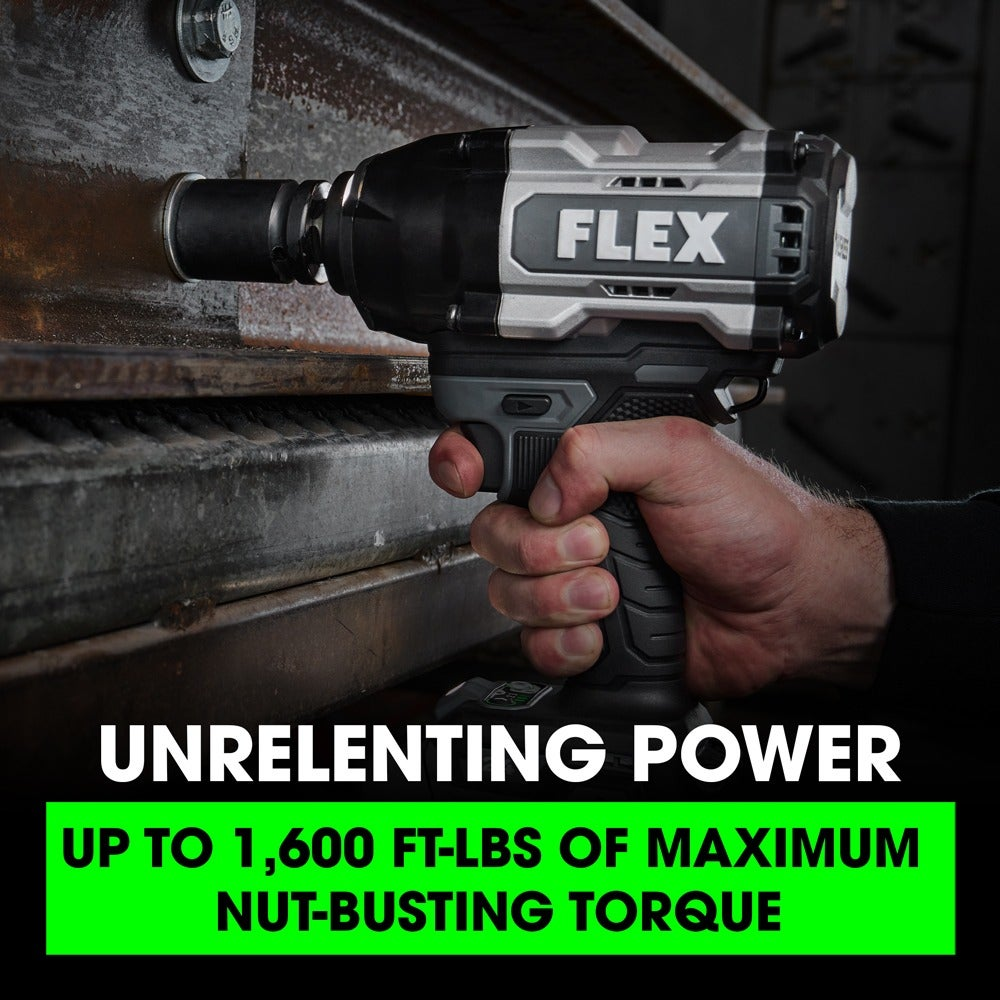 FLEX 24V 3/4", 1,700 ft-lbs High-Torque Impact Wrench (Tool-Only)