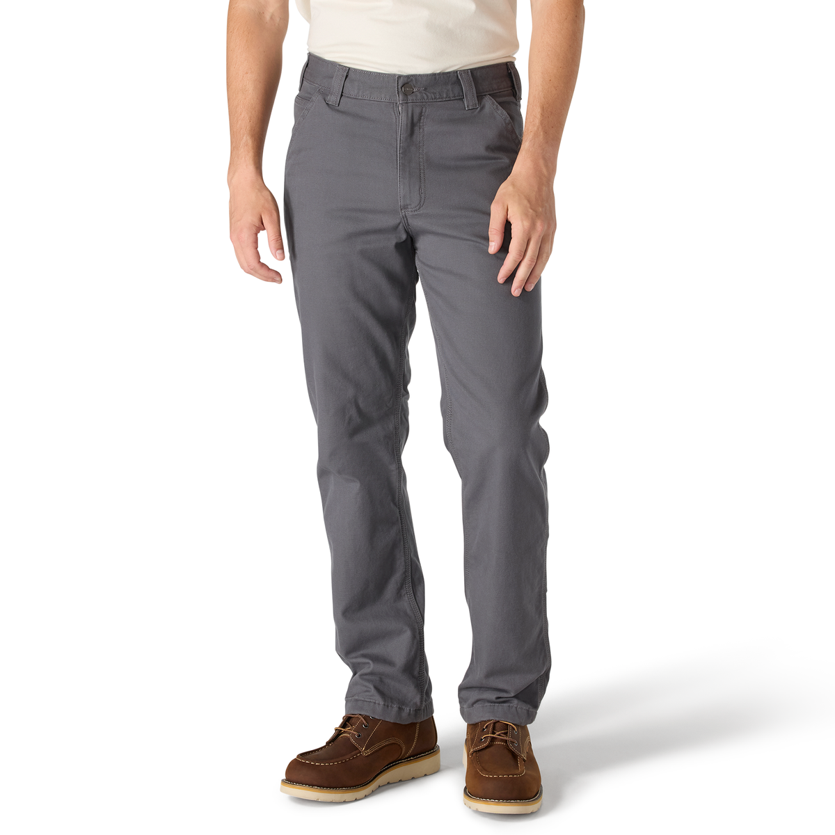 Carhartt Relaxed Straight Rigby Lined Dungaree - Gravel, 36x32
