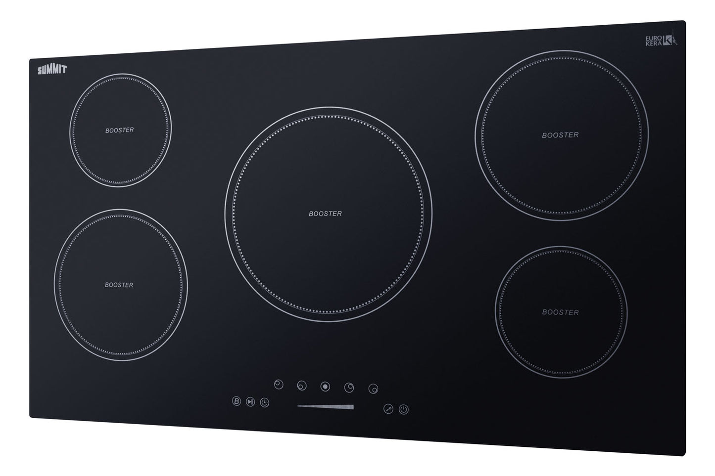 36" Wide 208-240V 5-Zone Induction Cooktop