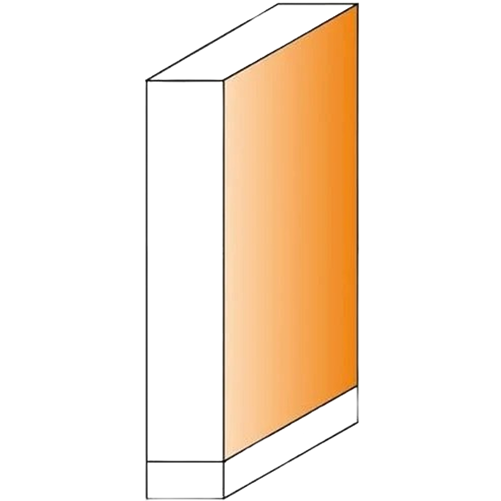 CMT Orange Tools 1/2" x 1" Flush Trim Bit, 1/2" Shank