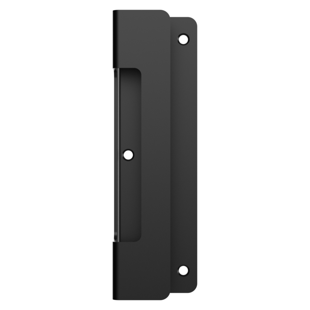 10-inch black ultra modern metal gate pull with sleek design for door and gate hardware under $50