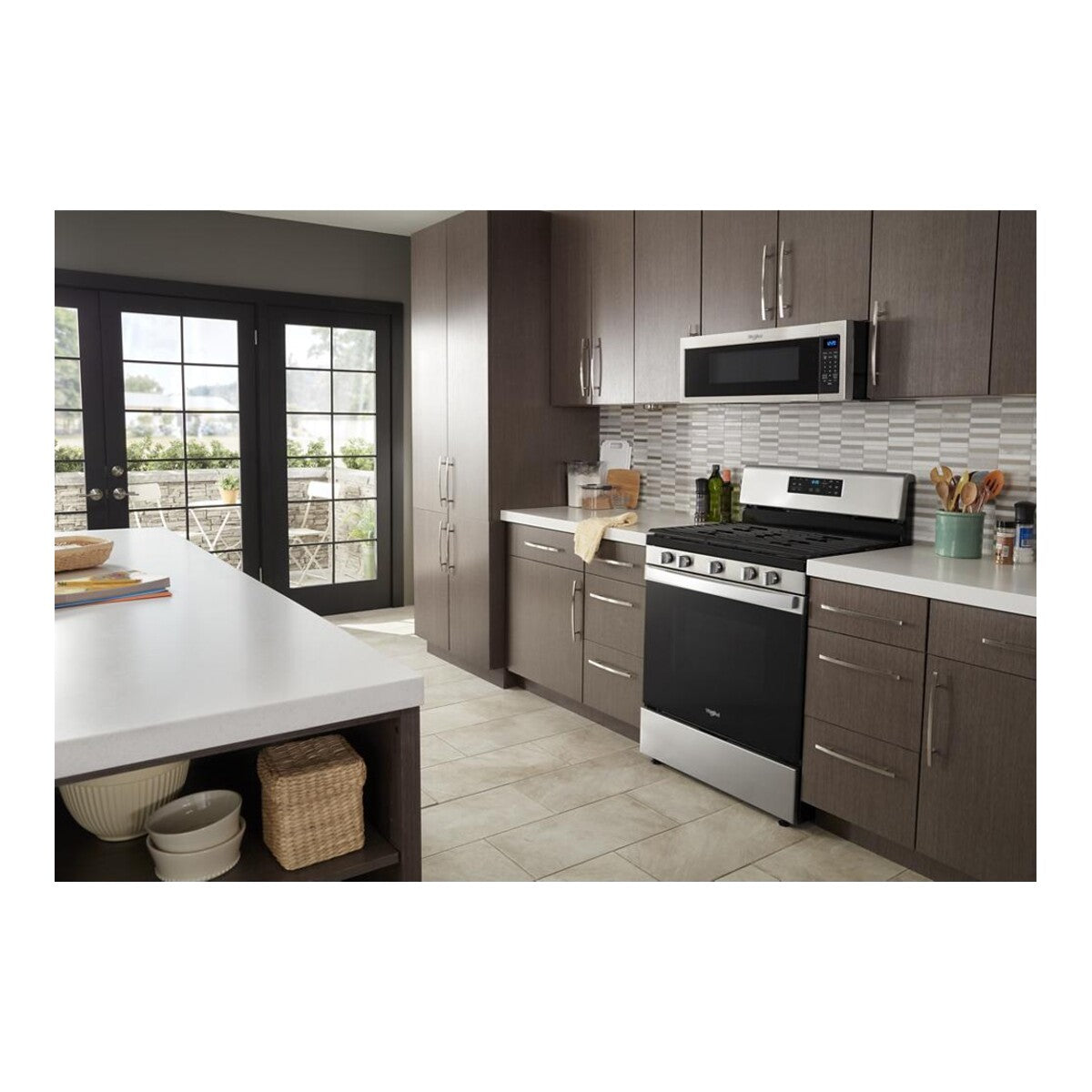 1.1 cu. ft. Low Profile Microwave Hood Combination