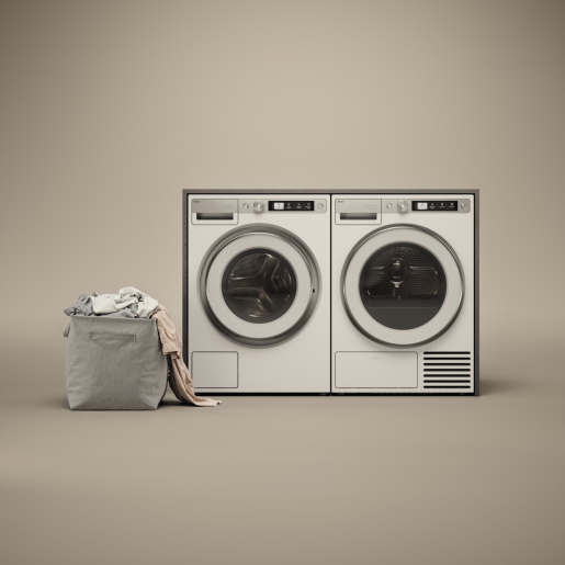 7-Series Tumble Dryer T7HXLW Load Capacity: 24.3 lb - White