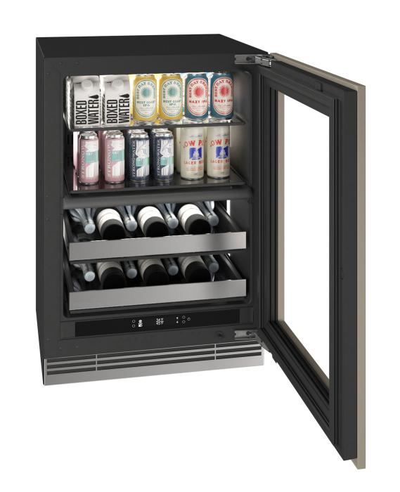 24" Dual-Zone Beverage Center