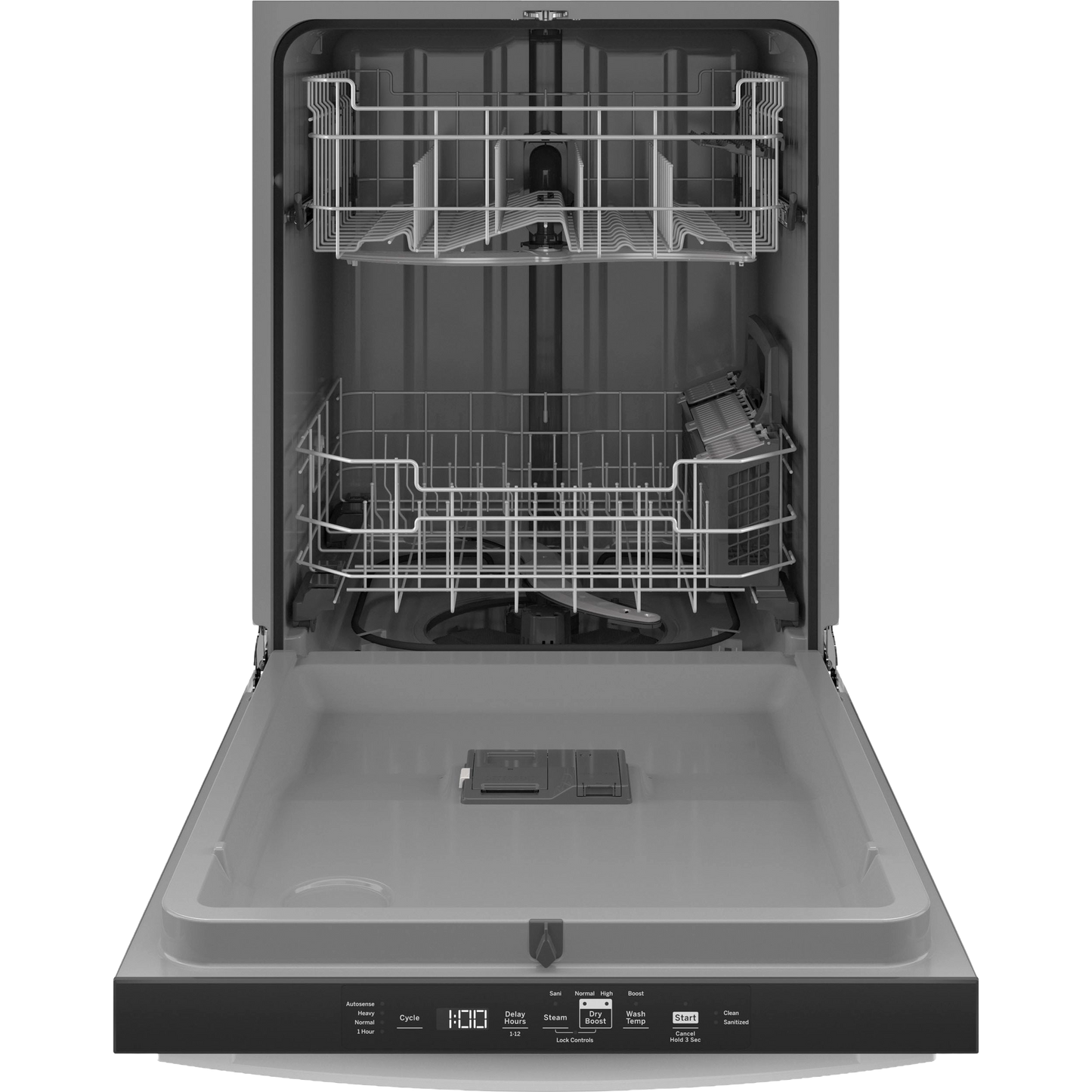 GE® ENERGY STAR® Top Control with Plastic Interior Dishwasher with Sanitize Cycle & Dry Boost