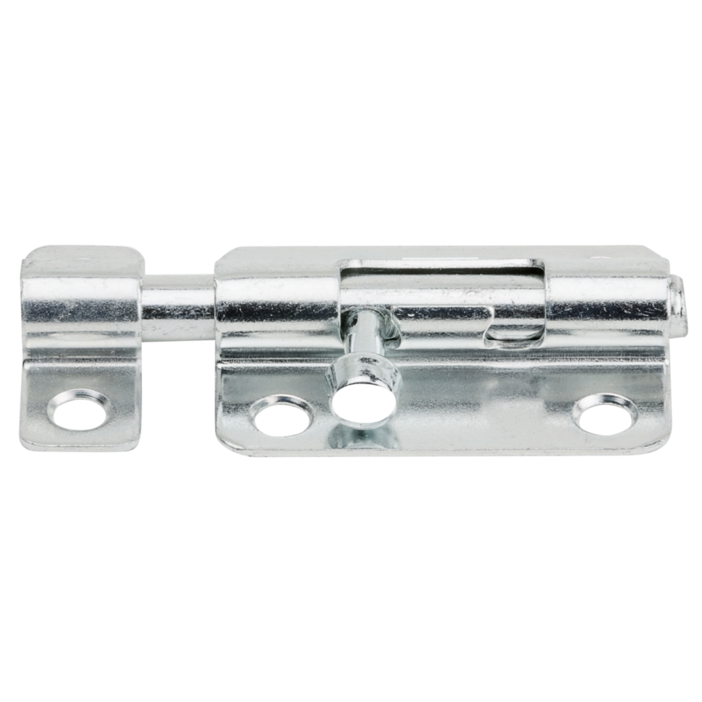 3-inch zinc steel door barrel bolt with mounting holes for door accessories and home improvement projects under $50 collections