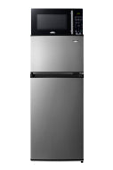 Microwave/Refrigerator-Freezer Combination with Allocator