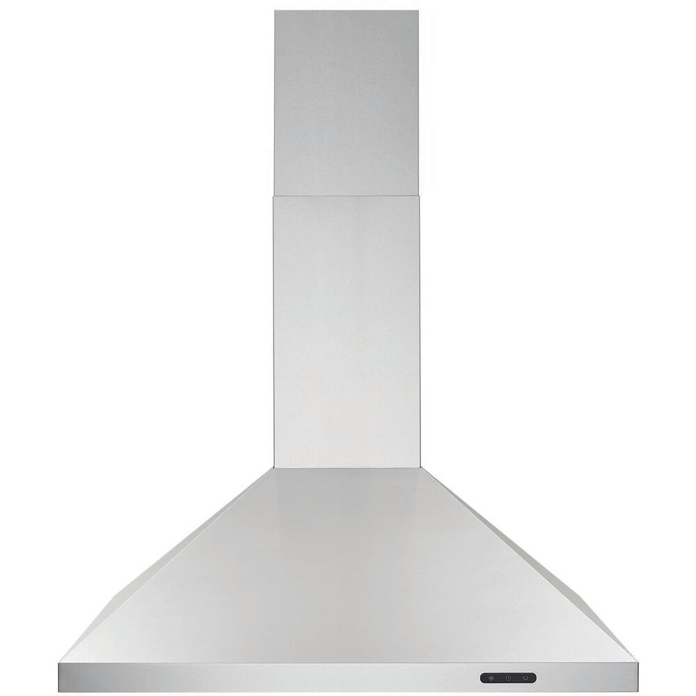 24" Pyramidal Chimney Hood, 400 CFM, Elect Control
