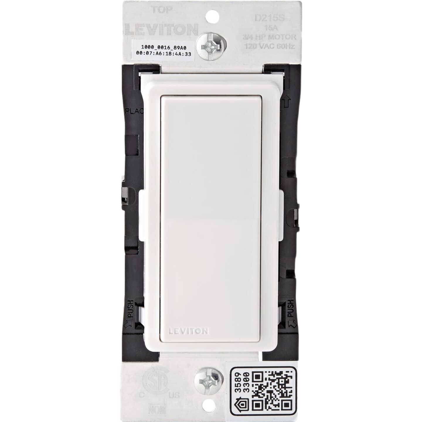 White rocker dimmer switch designed for easy lighting control in electrical and home improvement projects under $100 collections