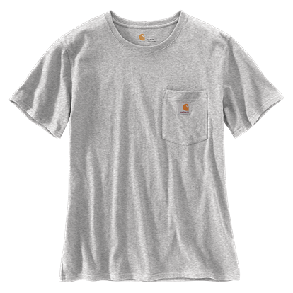 Carhartt Women's Loose Fit Heavyweight Short-Sleeve Pocket T-Shirt