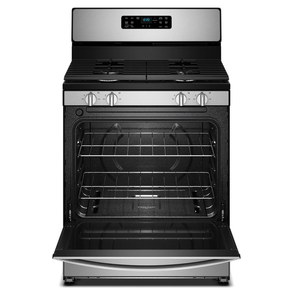 30-inch Gas Range with Crispy Mode and Dishwasher Safe Grates