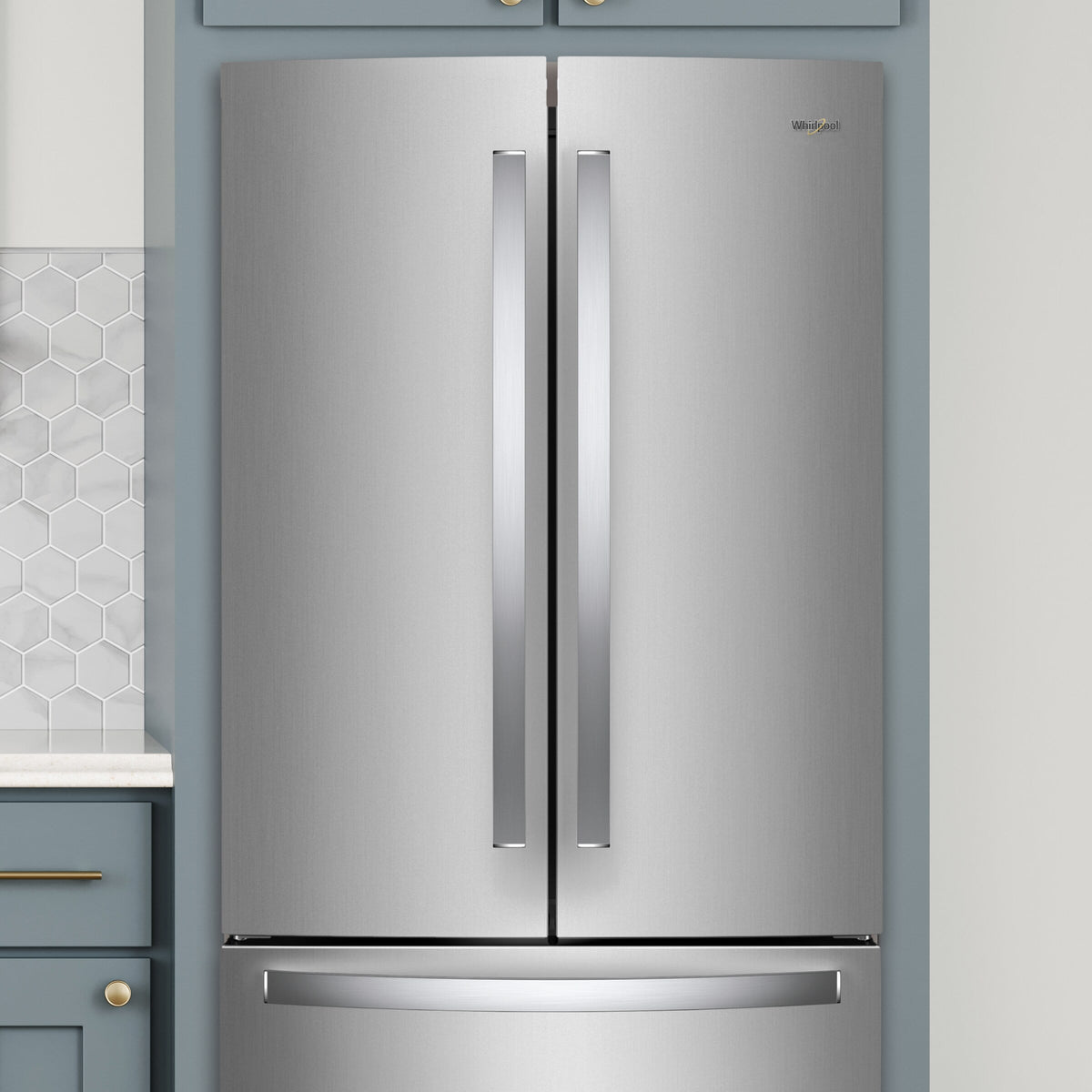 30-inch Wide French Door Refrigerator - 20 cu. ft.