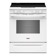 30-inch Electric Smart Range with Air Cooking Technology and Steam Clean