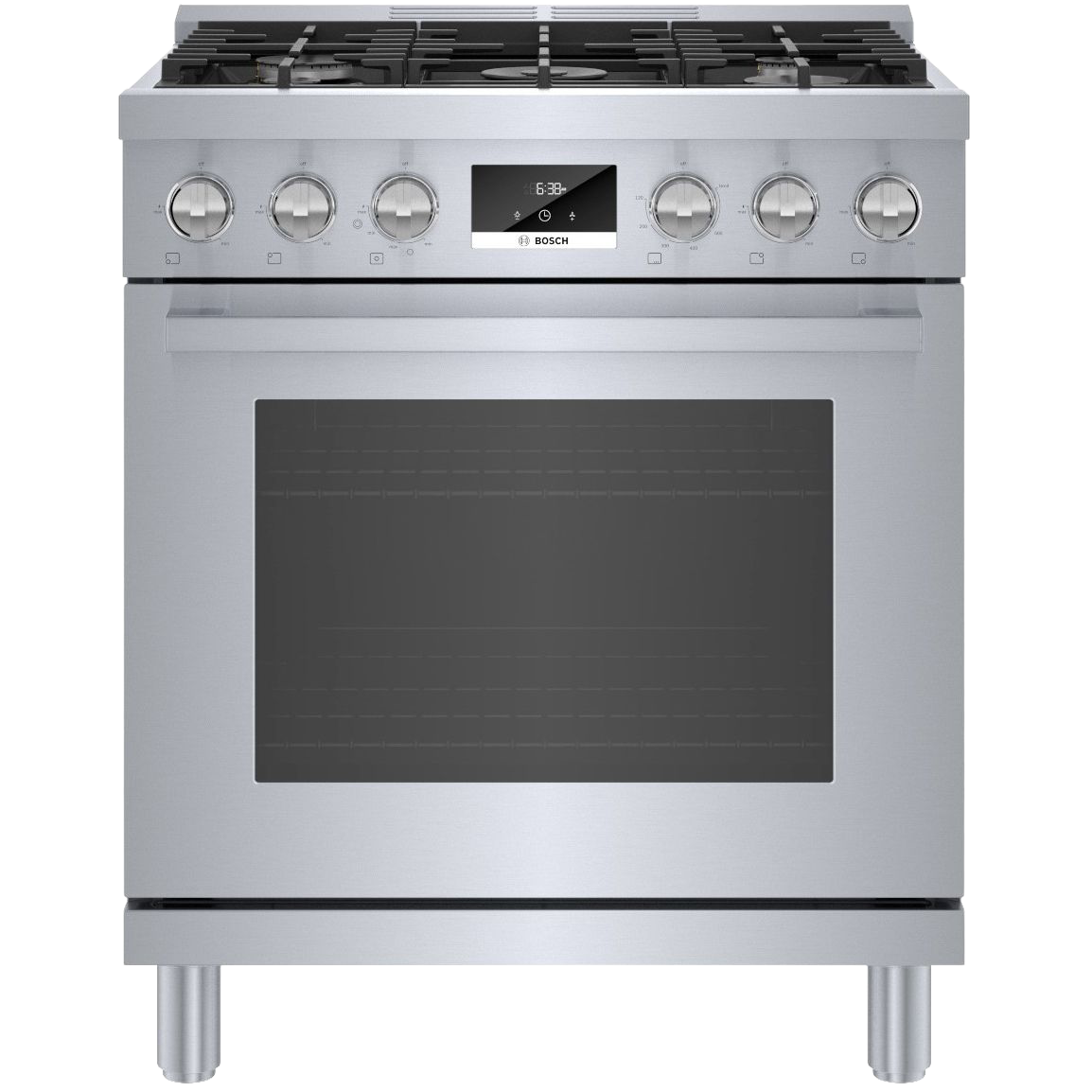 800 Series, Dual Fuel Freestanding Range, 30'', Stainless Steel