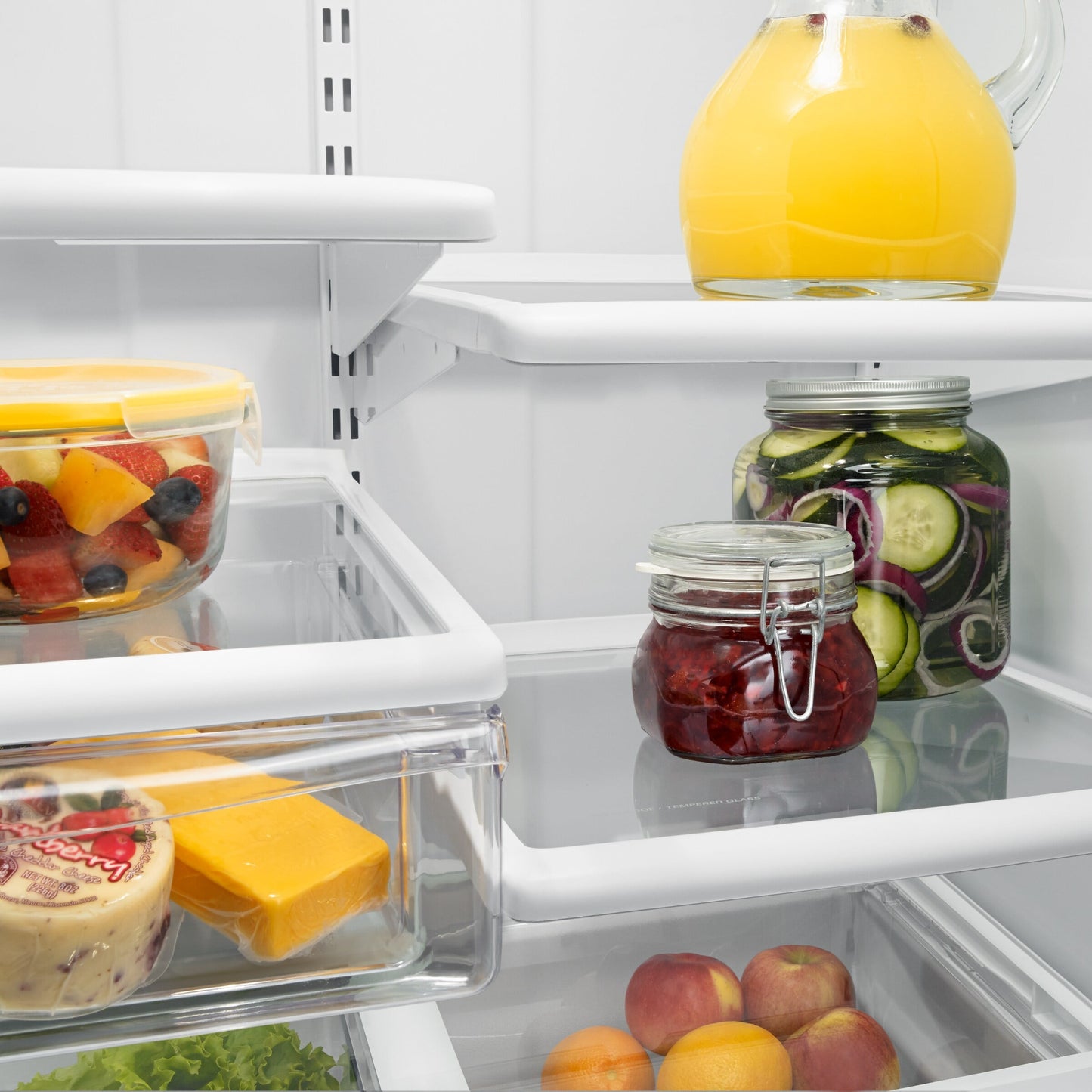 30-inches wide Bottom-Freezer Refrigerator with SpillGuard™ Glass Shelves - 18.7 cu. ft.