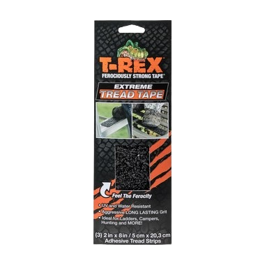 Shurtape extreme tread tape with heavy-duty grip and adhesive for slip prevention in home improvement and tool collections.