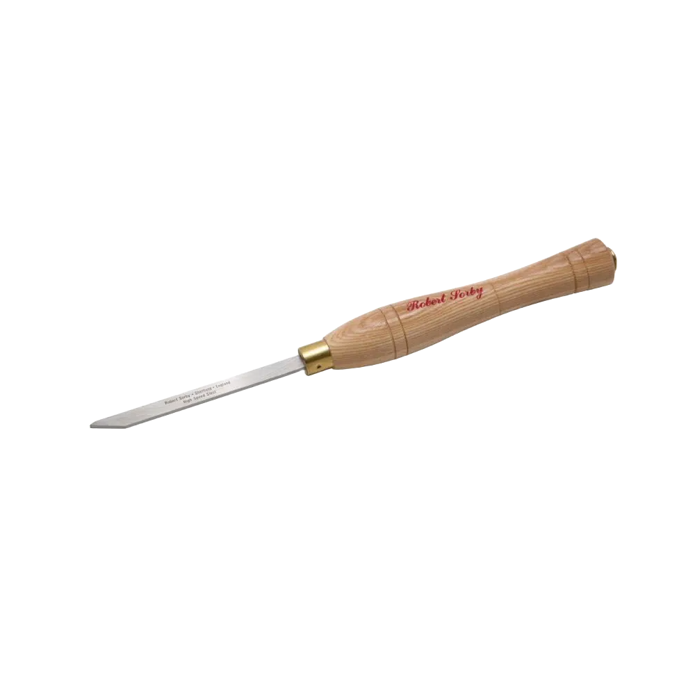 Woodworking tool with wooden handle and micro fluted blade for detailed parting tasks under $100 collection