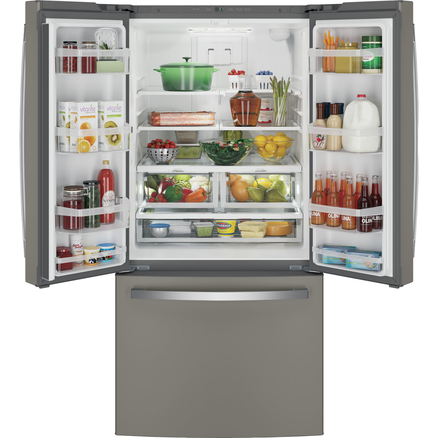 GE® ENERGY STAR® 18.6 Cu. Ft. Counter-Depth French-Door Refrigerator