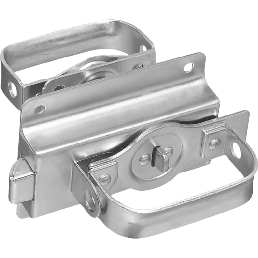 Zinc steel swinging door latch with durable finish for door and gate accessories in hardware and home improvement collections