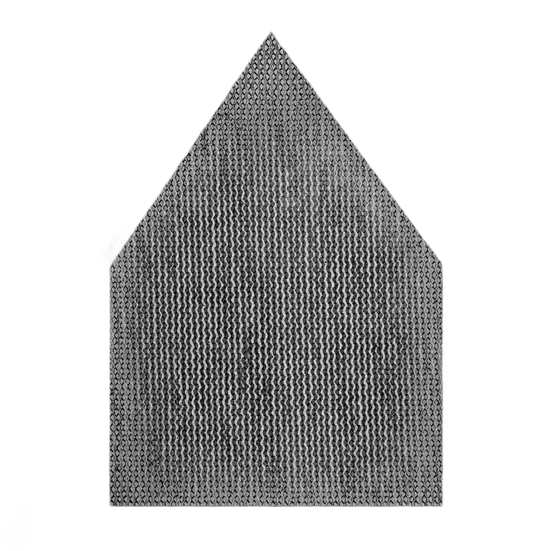 220 grit mesh sanding sheet with tear-resistant POWERGRID design for orbital sanders in tool accessories and abrasives collections