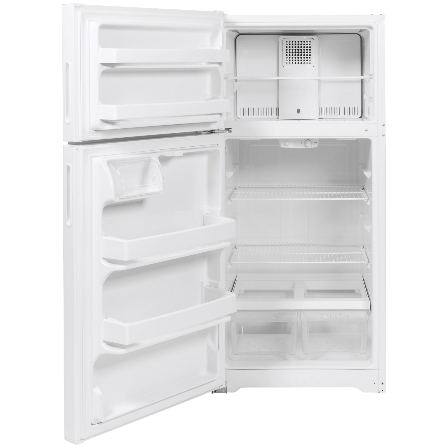 Hotpoint® ENERGY STAR® 15.6 Cu. Ft. Recessed Handle Top-Freezer Refrigerator