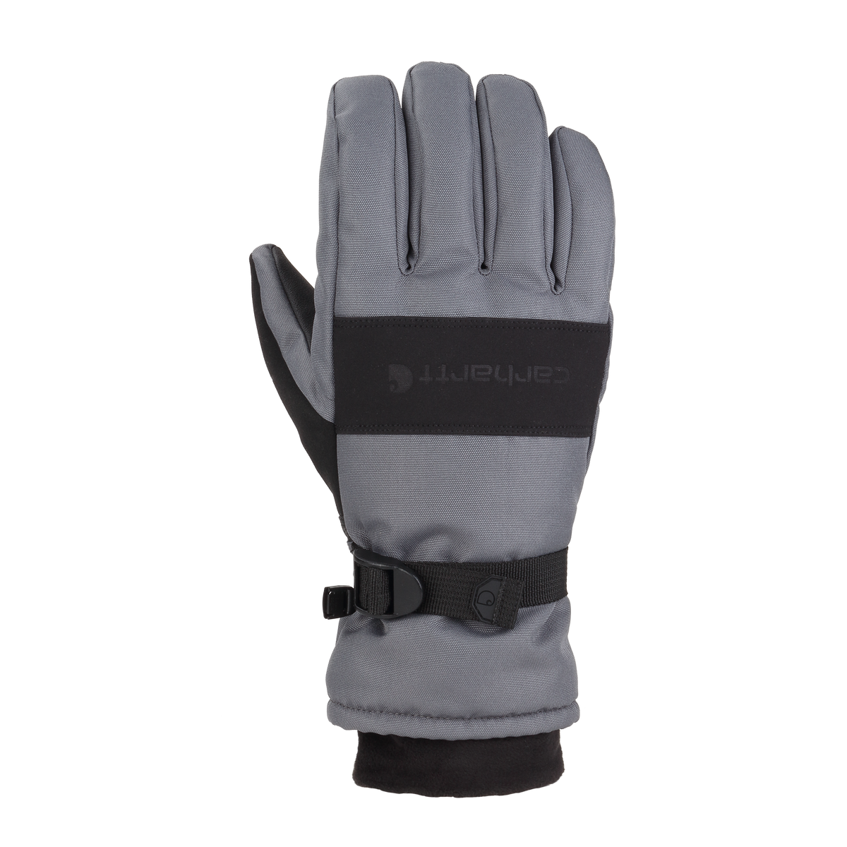Carhartt Waterproof Insulated Knit Cuff Glove - Dark Gray/Black, Large