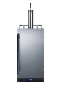 15" Wide Built-In Cold Brew Coffee Kegerator