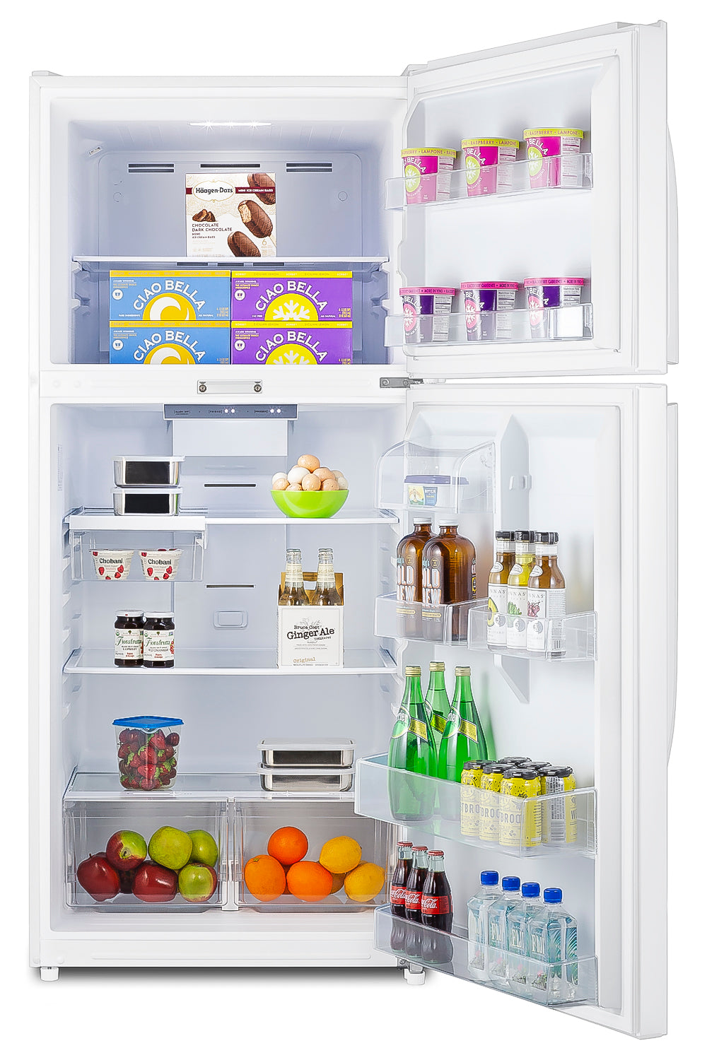 30" Wide Top Freezer Refrigerator