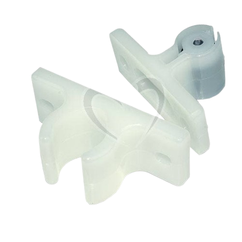 White plastic John Deere latch components for equipment repair in Parts & Lubricants and John Deere Parts & Accessories collections