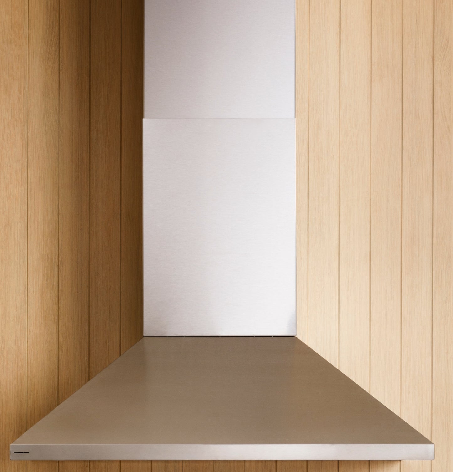 Monogram 48" Wall-Mounted Pyramid Chimney Vent Hood with Air Quality Sensors