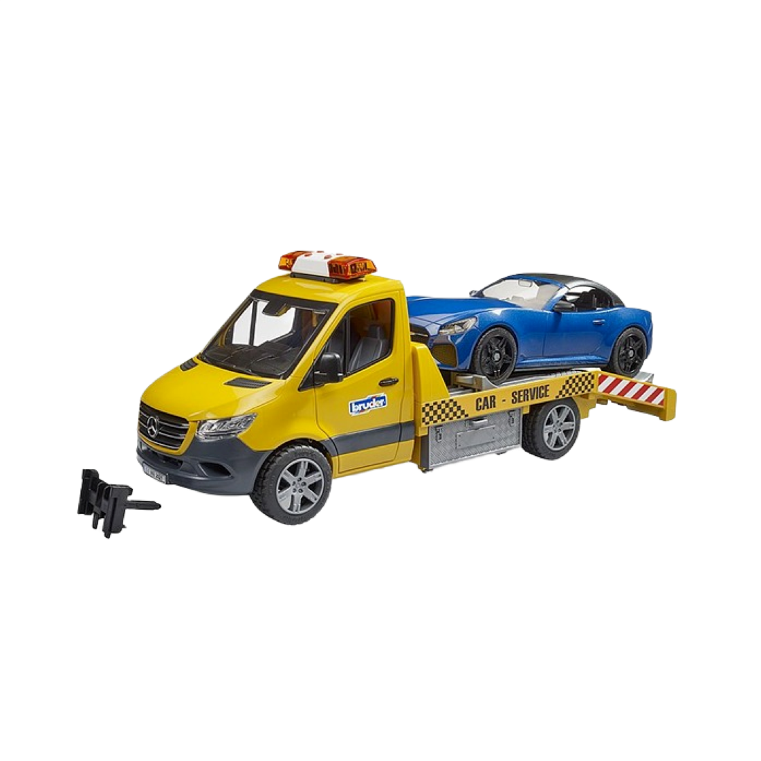 Bruder MB Sprinter Car Transporter and Bruder Roadster