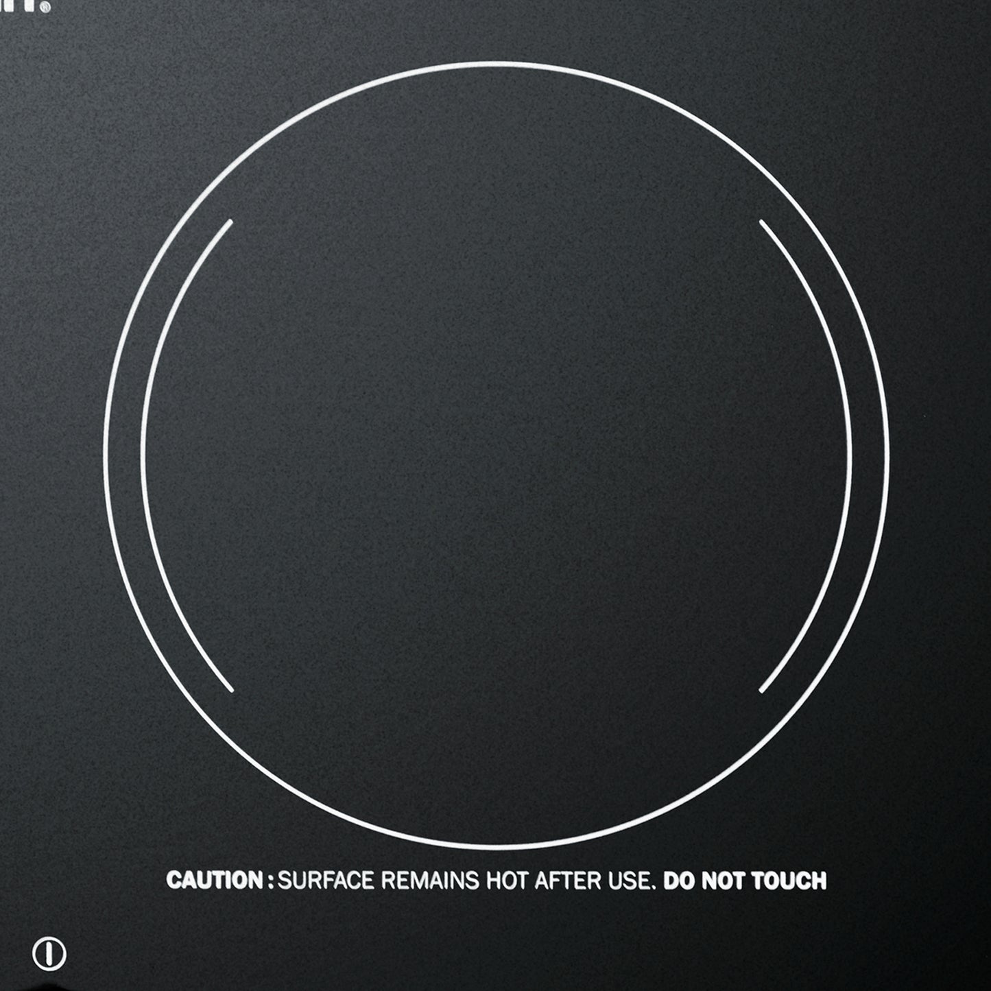 12" Wide 115V 1-Burner Radiant Cooktop