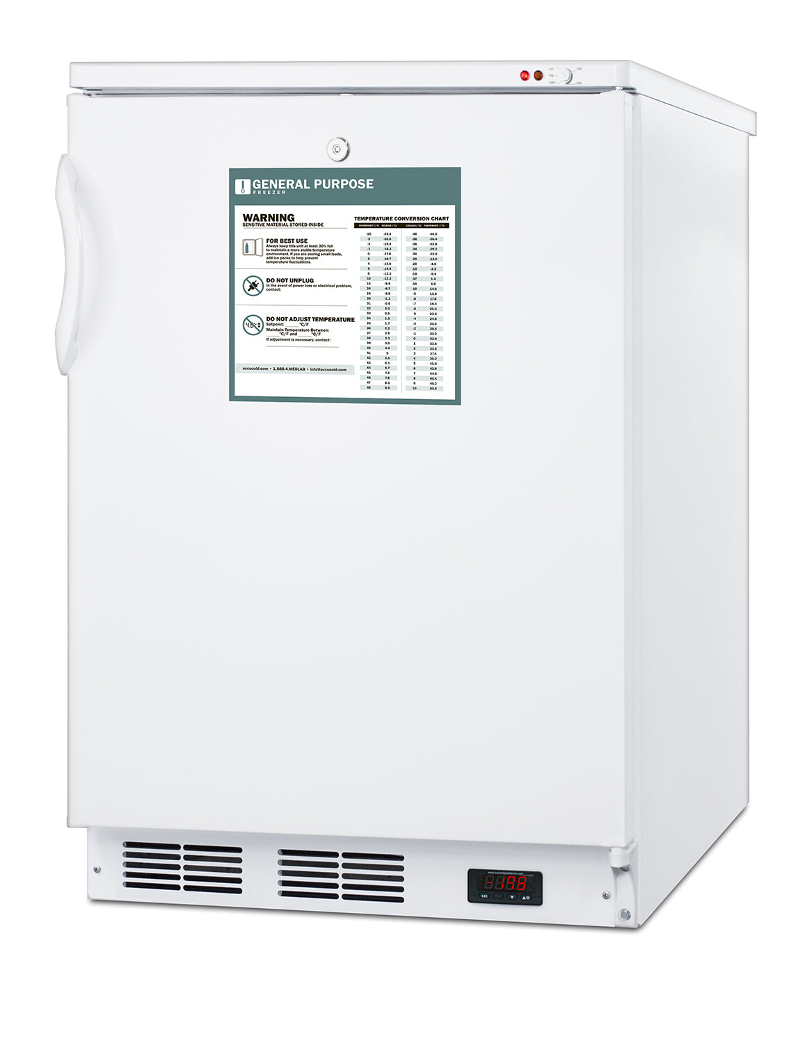 24" Wide All-Freezer
