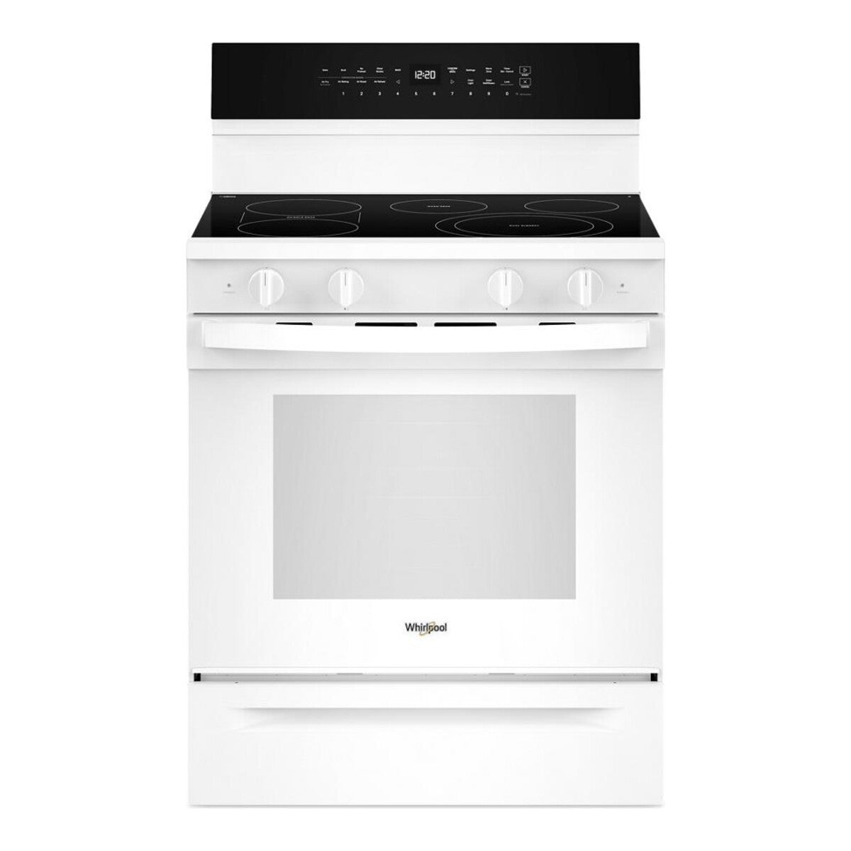 30-inch Electric Smart Range with Advanced Air Cooking Technology and WipeClean™ Coating