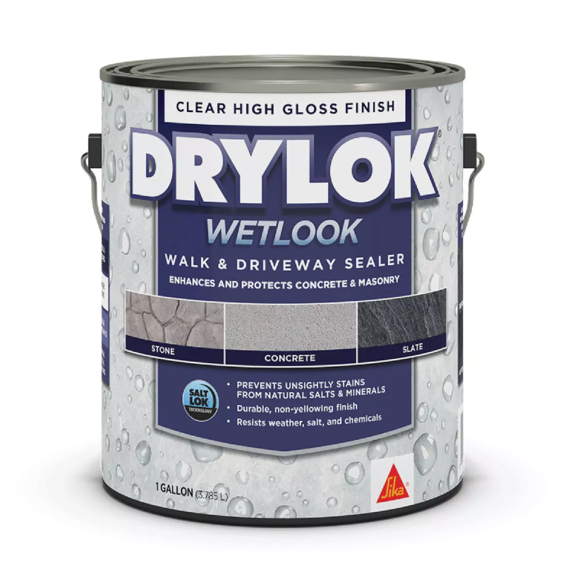 Drylok Wetlook Clear Concrete Sealer, 1 Gallon