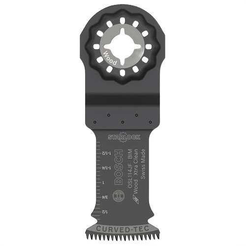 Bosch bi-metal plunge saw blade with Starlock mount designed for precise wood cutting in power tool accessories collection