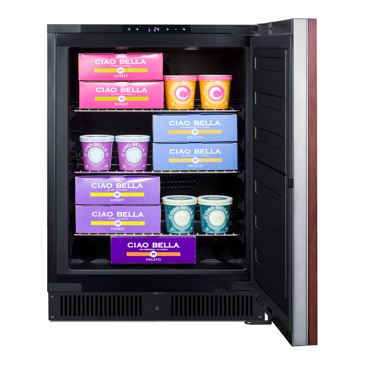 24" Wide Built-In All-Freezer (Panel Not Included)